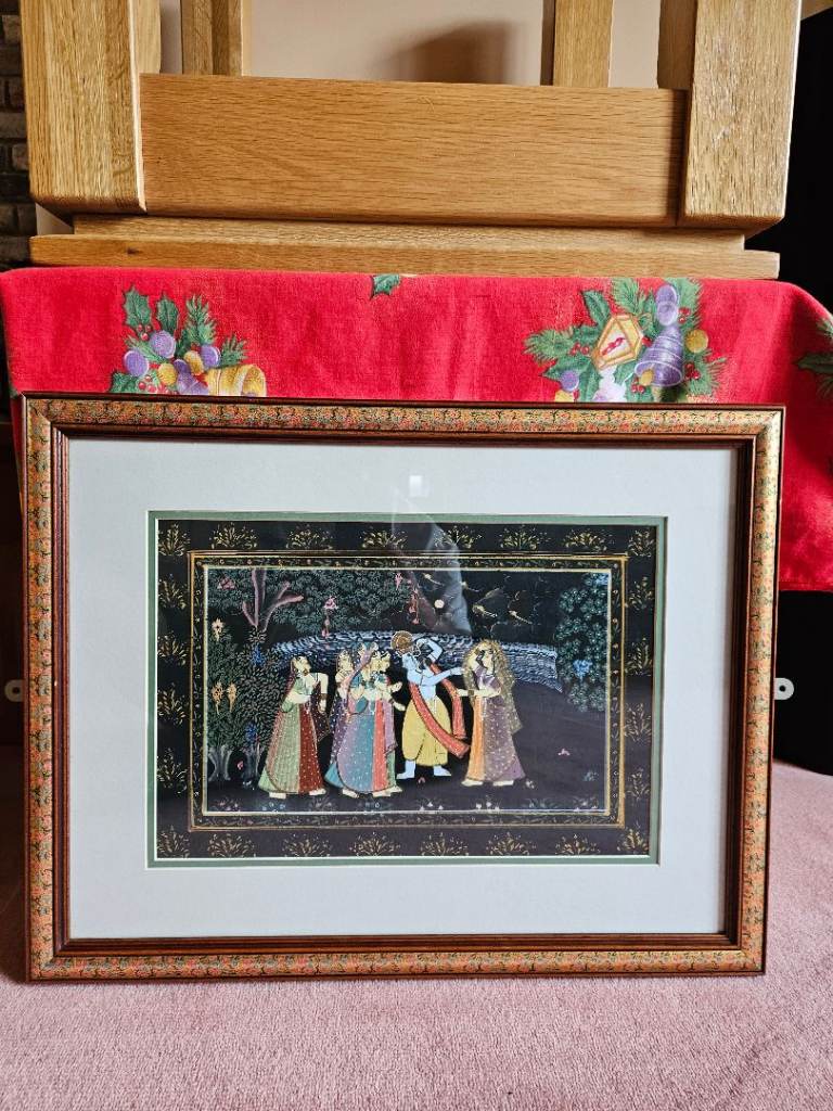 Framed Painting – Good Condition, Gold Frame