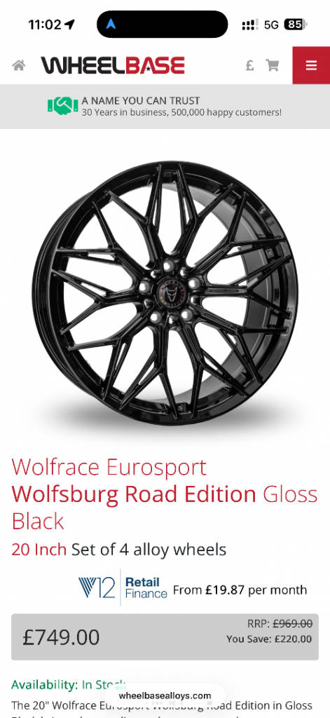 Brand new rims 20’