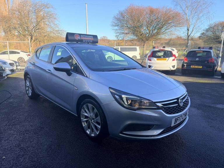 2017 Vauxhall Astra 1.4T 16V 125 Tech Line 5dr HATCHBACK PETROL Manual