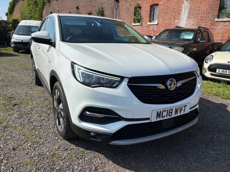 2018 18 VAUXHALL GRANDLAND X 1.2 TURBO SPORT NAV SUV 5DR PETROL MANUAL EURO 6 (S
