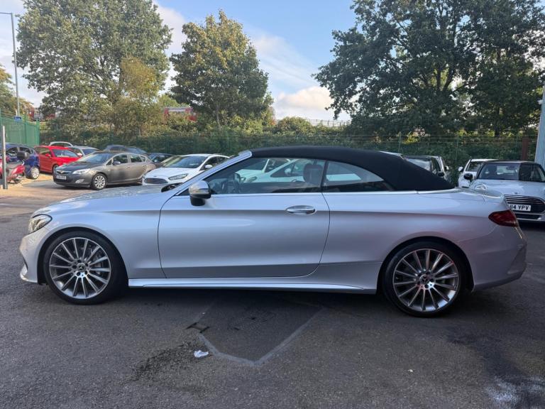 2018 Mercedes-Benz C Class 2.1 C220d AMG Line Cabriolet G-Tronic+ Euro 6 (s/s) 2dr CONVERTIBLE Di...