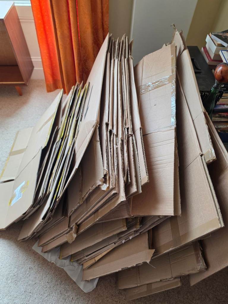 Taken - Large Quantity of Used Cardboard Boxes for Moving