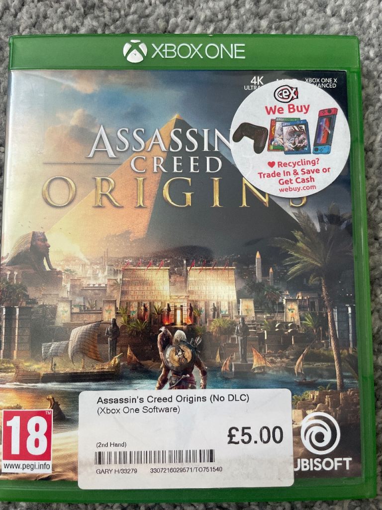 Assassin's Creed Origins Xbox One Game – Good Condition