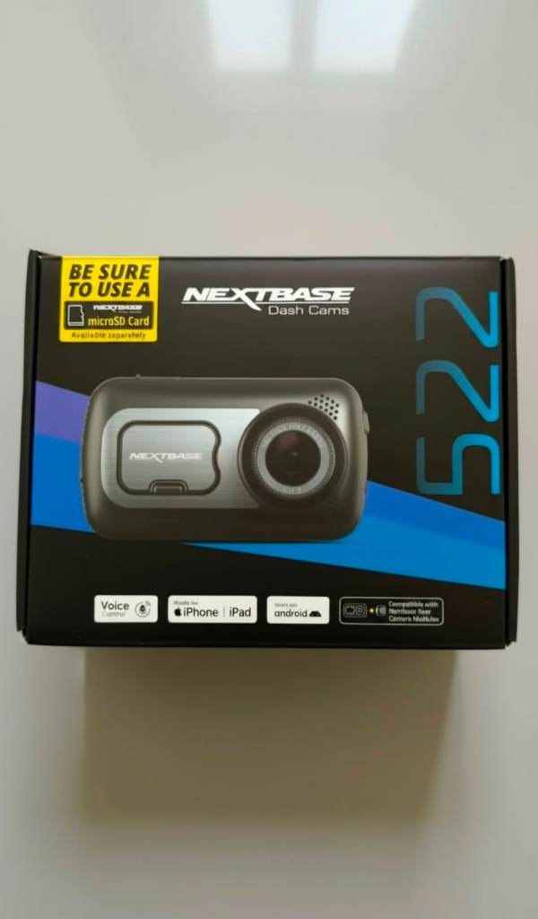 Nextbase 522GW Dash Cam – Brand New Sealed