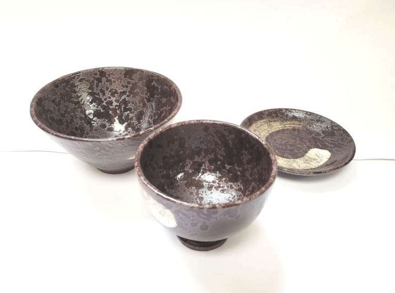 Japanese Chanko Dining Tableware for Ocha-Zuke - Waka brand - box set