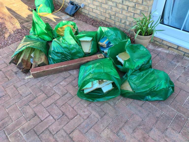 Bagged Scrap Wood 