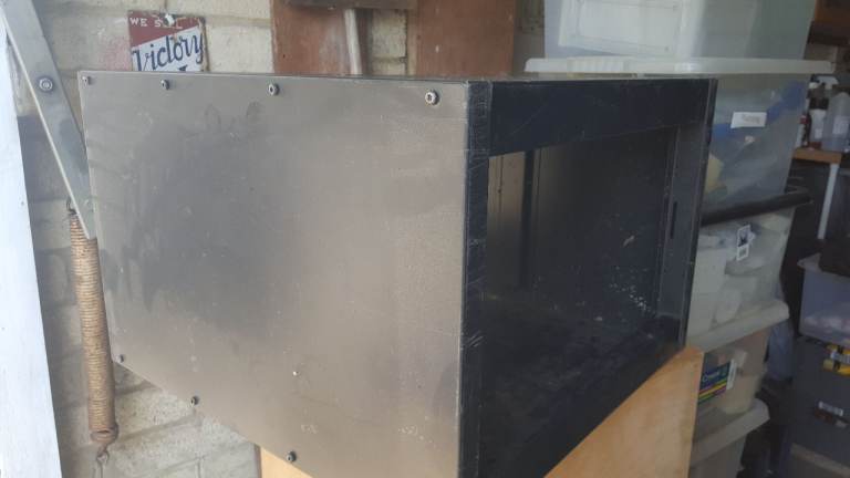 Metal Enclosure or Partition Unit – Grey