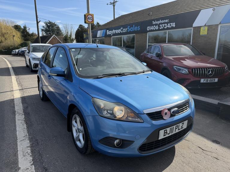 FORD FOCUS 1.6 Zetec Blue Manual Petrol 2011