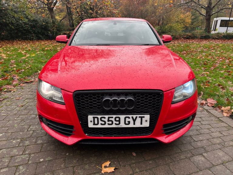 2010 Audi A4 Sline 2.0 TDi Hpi clear half leather interior 