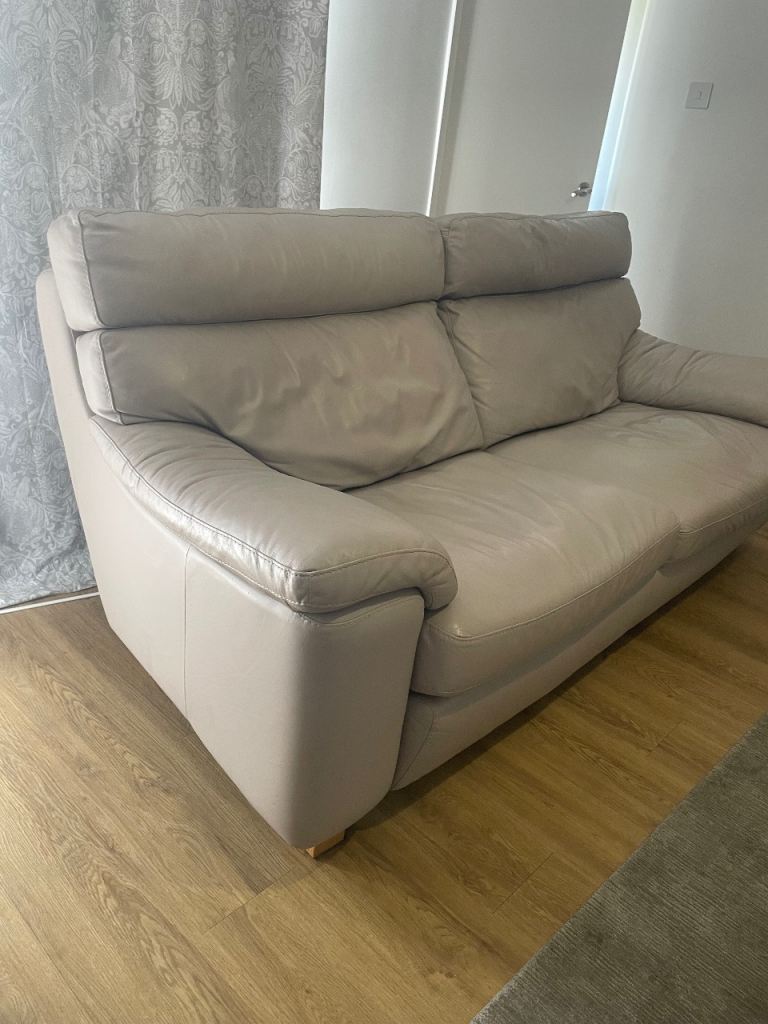 Free leather sofa & matching armchair! 