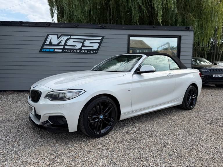 2017 BMW 2 Series 220d M Sport 2dr [Nav] Step Auto CONVERTIBLE DIESEL Automatic