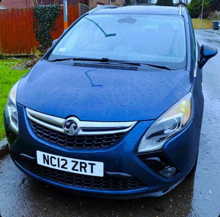 Vauxhall, ZAFIRA, MPV, 2012, Manual, 1364 (cc), 5 doors