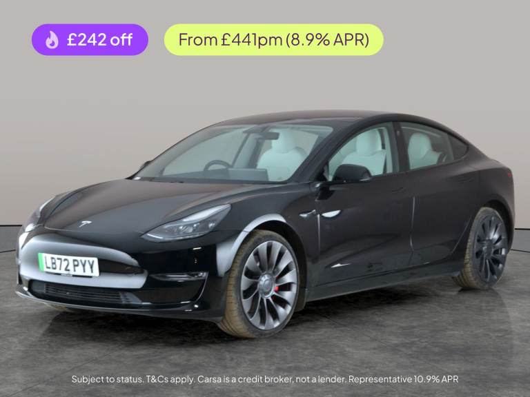 2022 Tesla Model 3 Performance AWD 4dr [Performance Upgrade] Auto SALOON ELECTRIC Automatic