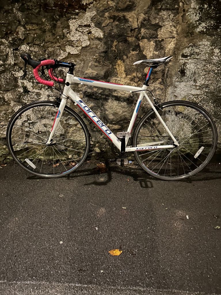 Carrera Road Bike - White, Good Condition