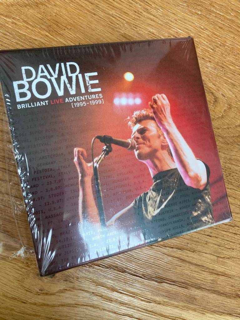 David Bowie Brilliant Live Adventures (1995-1999) 7 x CD Box Set Factory Sealed Rare