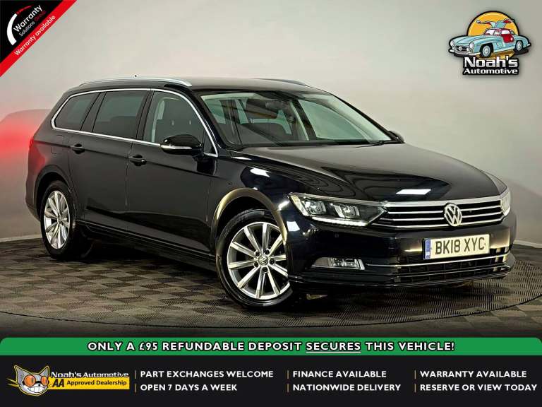 2018 VOLKSWAGEN PASSAT SE BUSINESS 1.6 TDI DIESEL ESTATE 1 OWNER FROM NEW