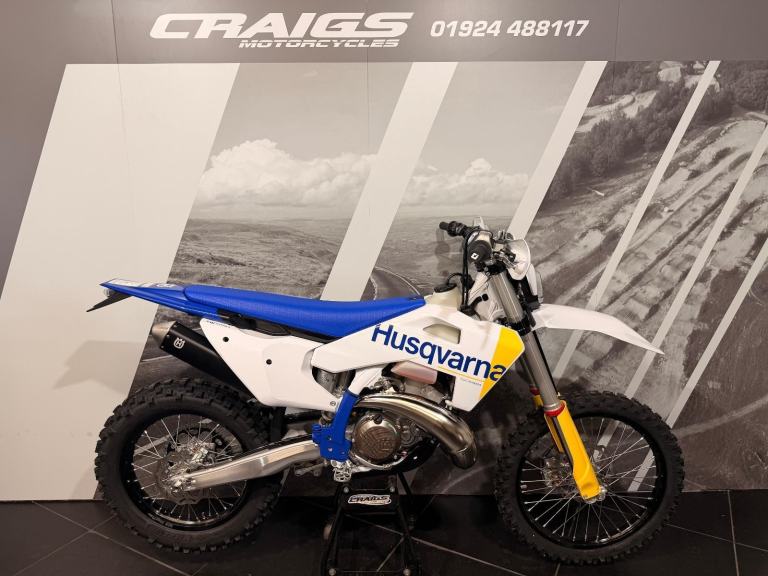 HUSQVARNA TE 250 NEW 2027 ENDURO BIKE IN STOCK AT CRAIGS MOTORCYCLES 