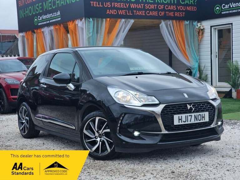 2017 DS Automobiles DS 3 1.2 PureTech Connected Chic Euro 6 3dr HATCHBACK Petrol Manual