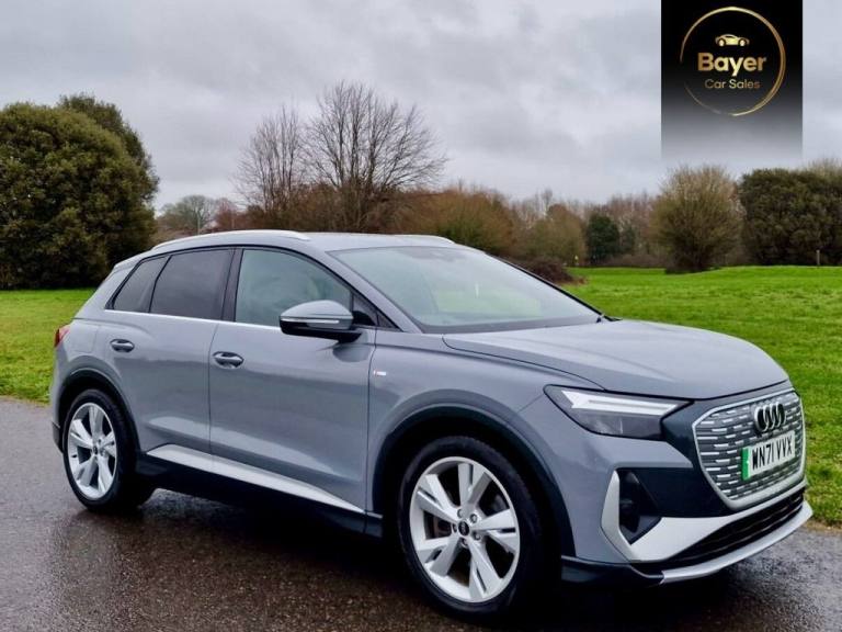 2021 Audi Q4 e-tron 40 S line SUV 5dr Electric Auto 82kWh (204 ps) ESTATE ELECTRIC Automatic