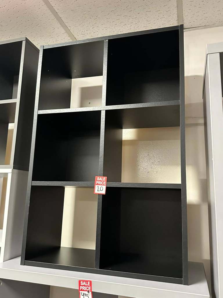 Home Squares 6 Cube Storage Unit - Dark Grey