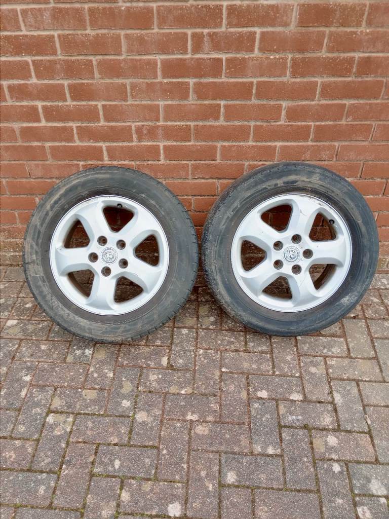 VAUXHALL VIVARO ALLOY WHEELS X2 16"