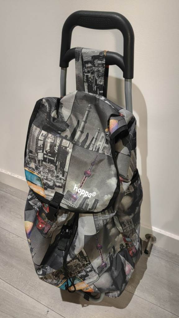 Hoppa 57L Wheeled Shopping Trolley