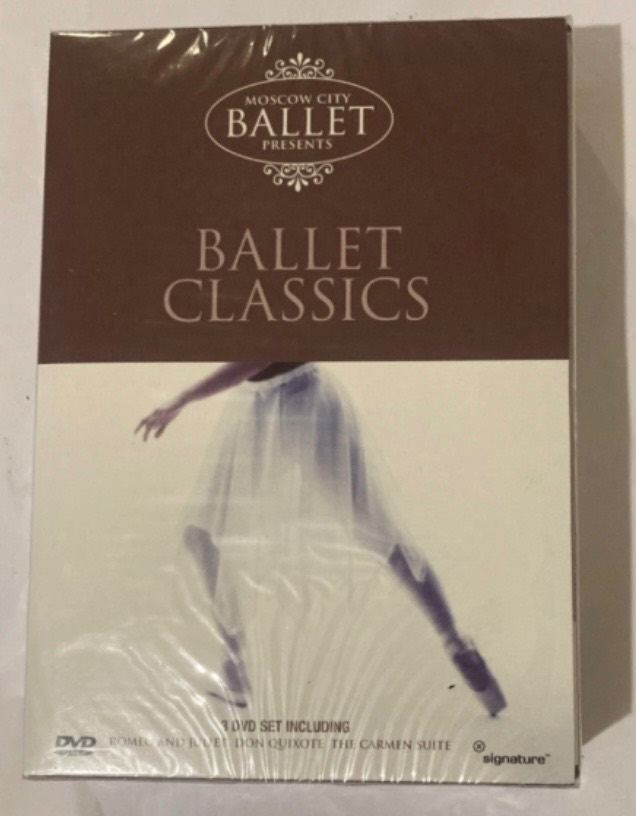 Moscow City Ballet Presents Ballet Classics 3 DVD Set - New & Sealed