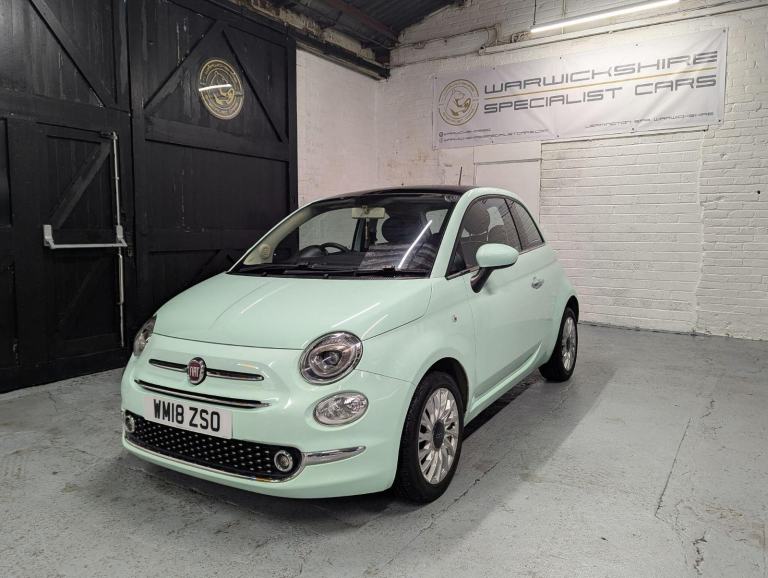 2018 Fiat 500 1.2 Lounge Euro 6 (s/s) 3dr HATCHBACK Petrol Manual