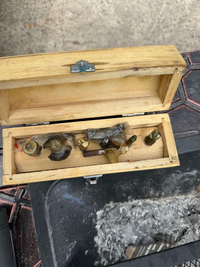 Vintage Small router Set in Wooden Box – unuse stored Condition