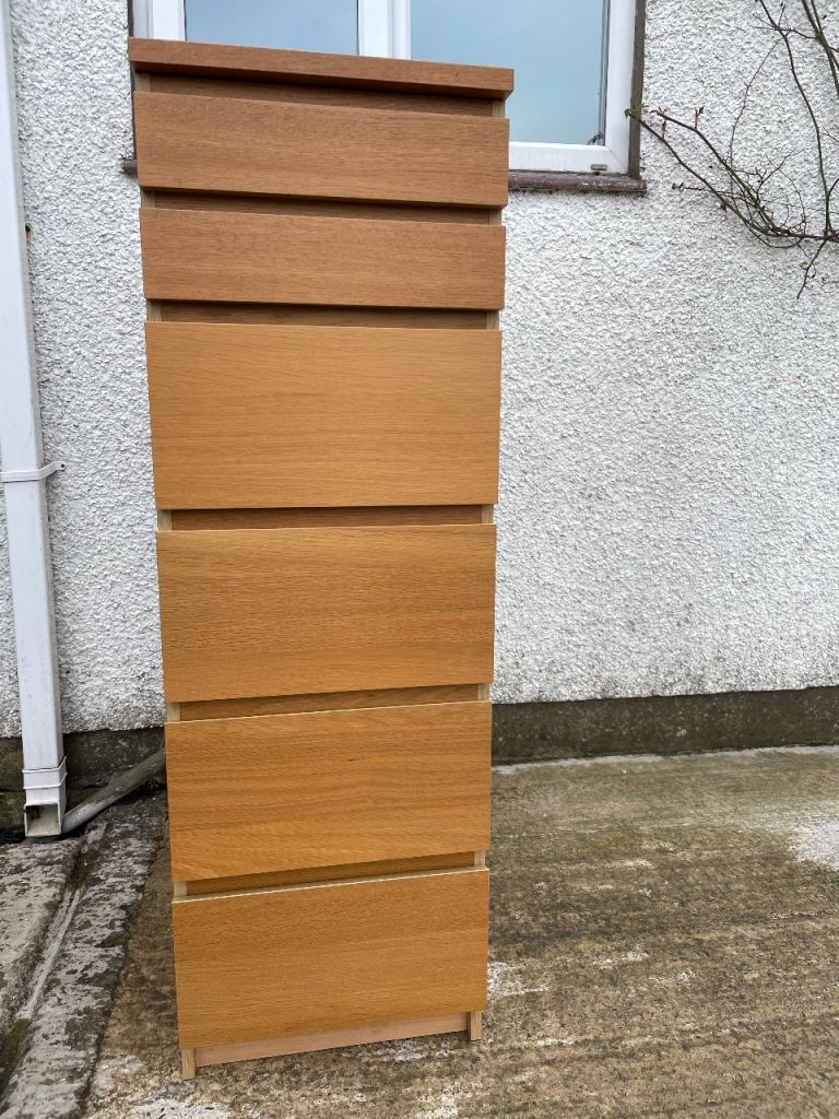 IKEA Malm Tall Boy Chest of Drawers for sale