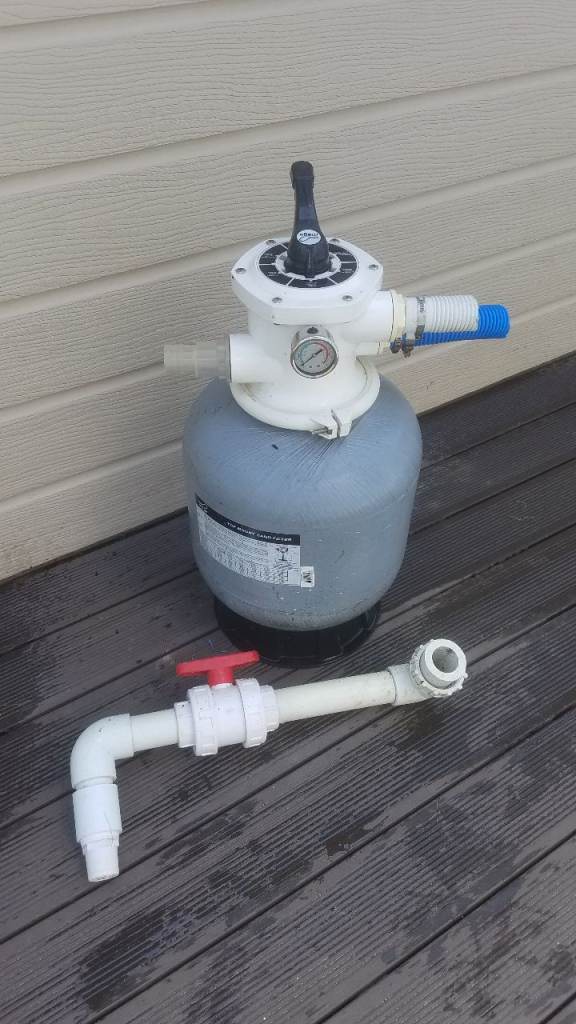 Sand filter for swimming pool