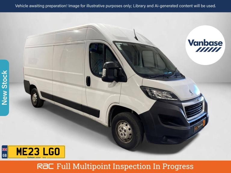 2023 Peugeot Boxer 2.2 BlueHDi 335 Professional Premium + Panel Van 5dr Diesel Manual L3 H2 Eu Pa...