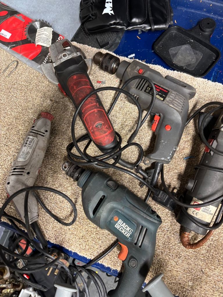 Electric drills,angle grinders,drumell