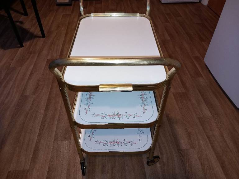 Retro hostess trolley.