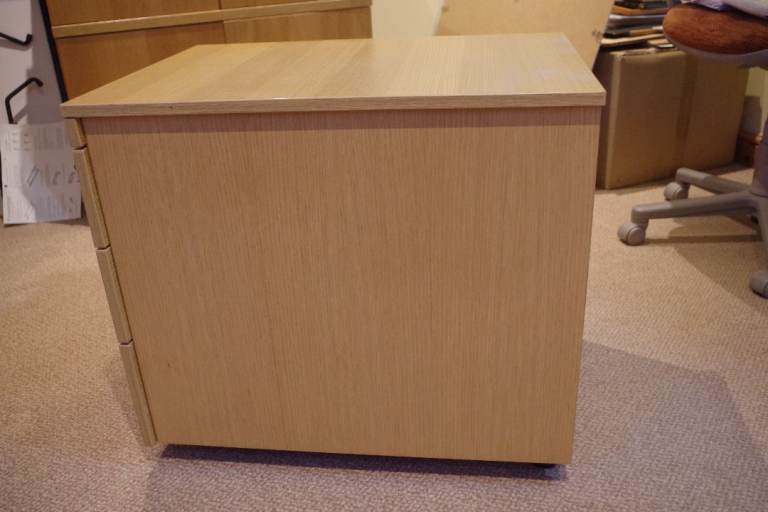 Project 3 Drawer Mobile Pedestal Filing Cabinet