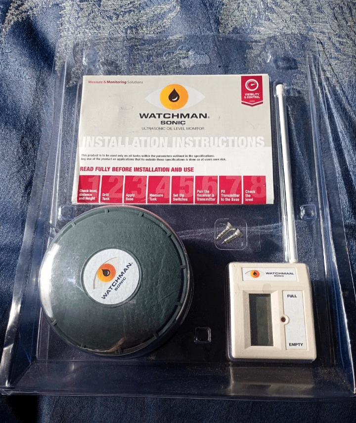 BNIB WATCHMAN SONIC ULTRASONIC OIL TANK LEVEL MONITOR 