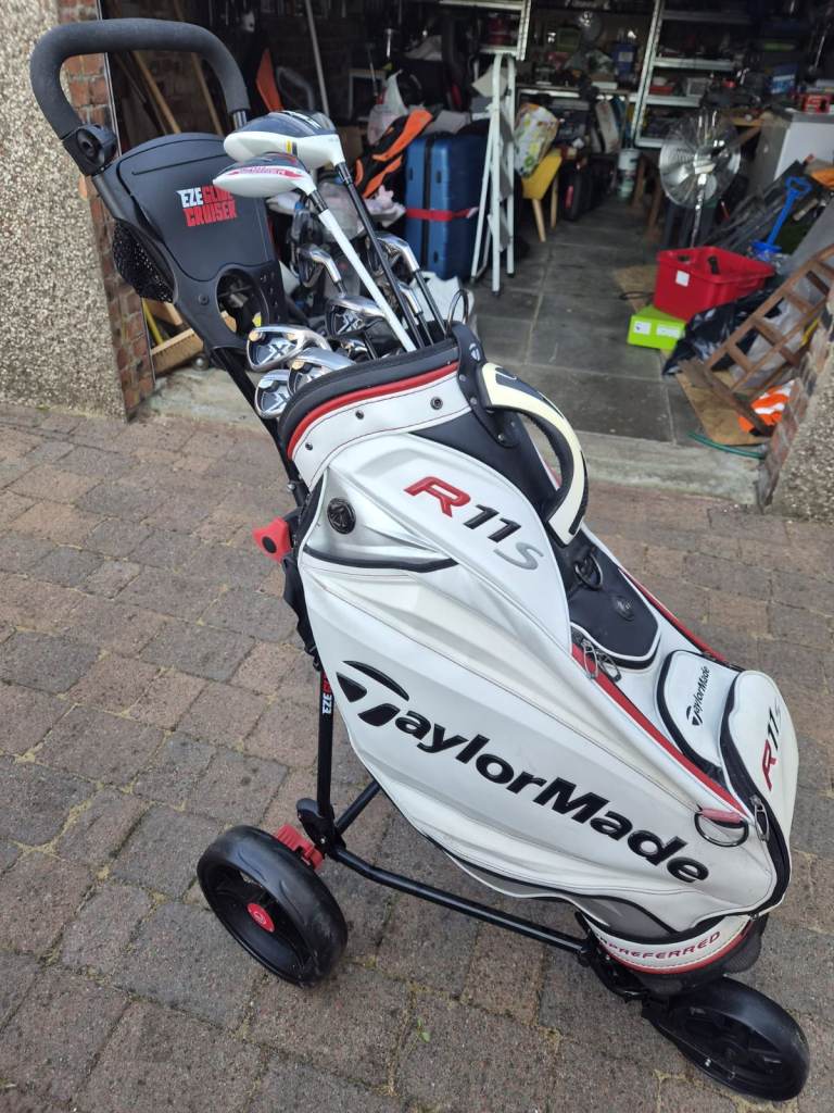 Golf clubs, bag & trolley for sale ⛳️