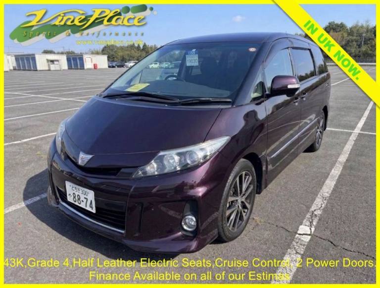 2015 Toyota Estima 2.4 Aeras Premium Edition, 7 Seats, Auto, 43K Miles. MPV Petrol Automatic