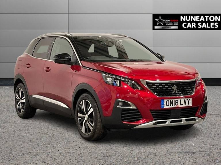 2018 Peugeot 3008 1.2 PureTech GT Line SUV 5dr Petrol Manual Euro 6 (s/s) (130 ps) HATCHBACK Petr...