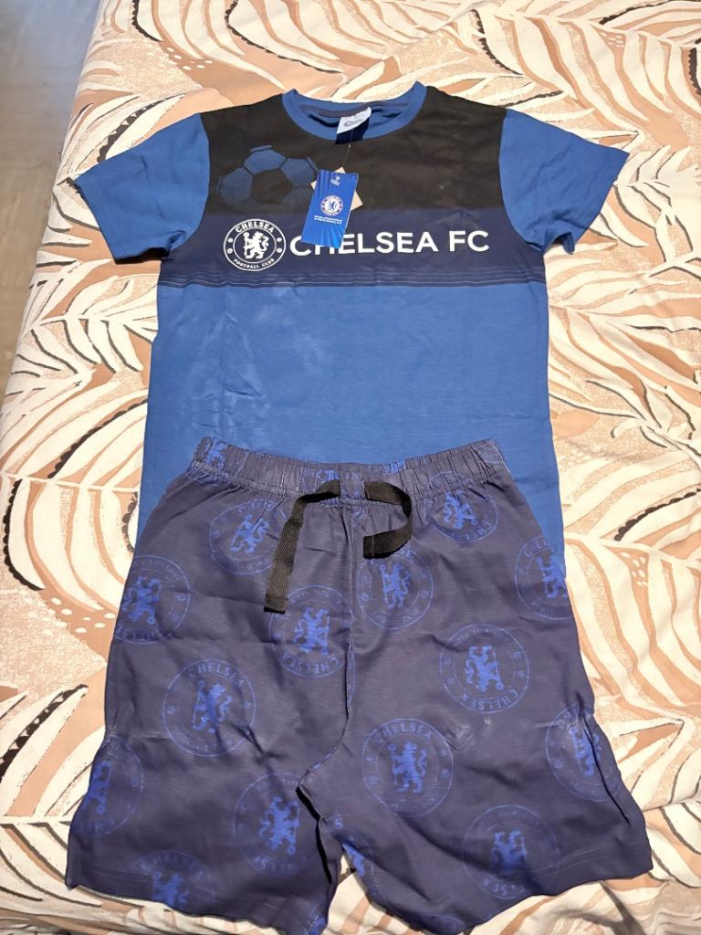 Chelsea FC T-shirt and Shorts PJ set