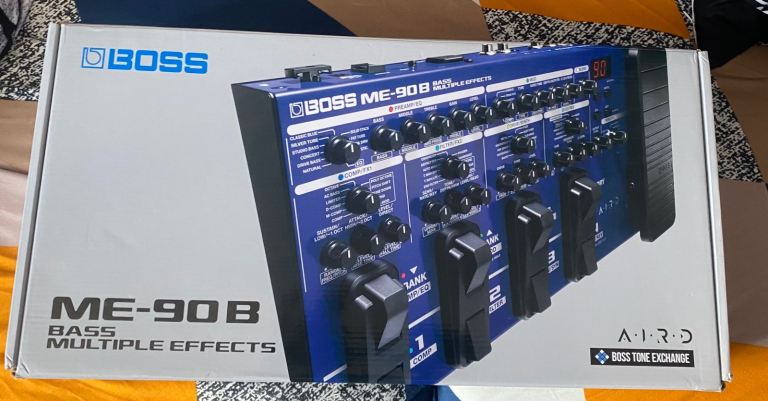 BOSS ME-90B Bass Multiple Effects Pedal with Original Box