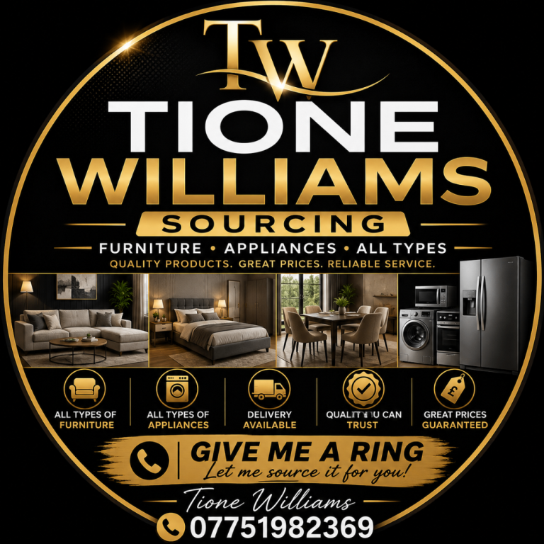 Sourcing furniture and appliances 