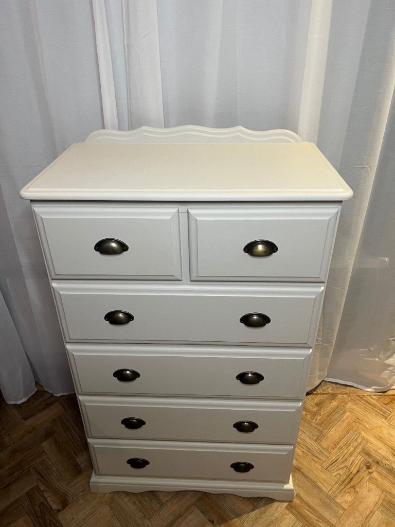 Solid Wood Chest of Drawers Tall Boy