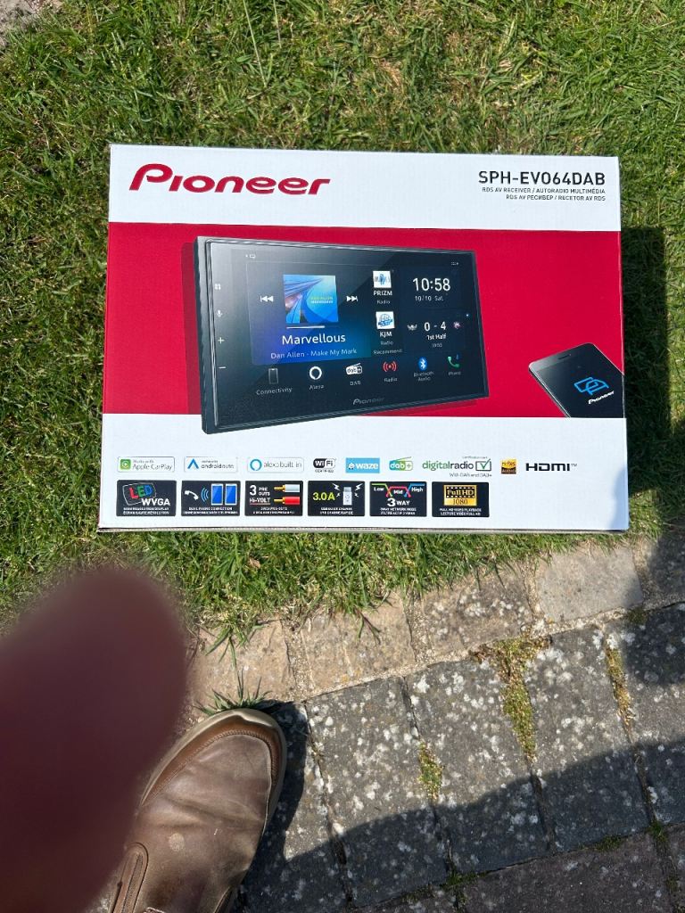 Pioneer car radio. 
