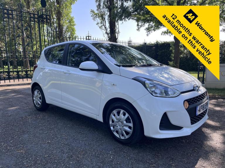 2018 Hyundai i10 1.0 SE Hatchback 5dr Petrol Manual Euro 6 (66 ps) Hatchback Petrol Manual