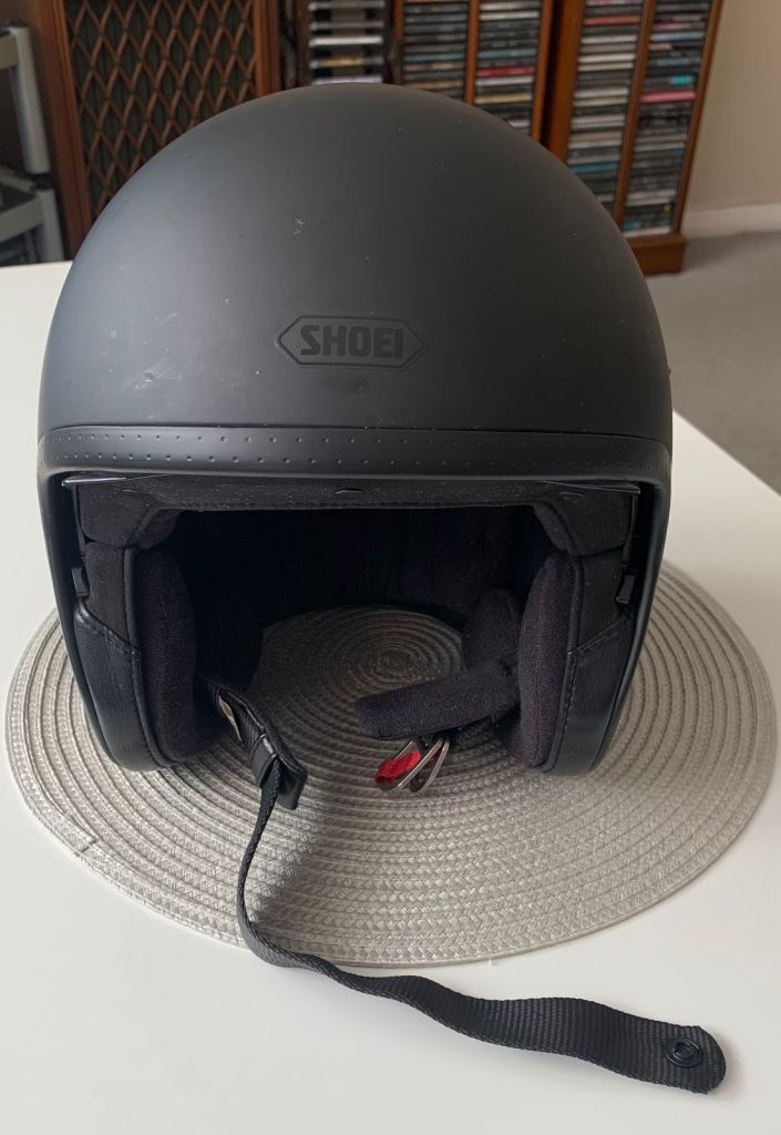 SHOEI GLAMSTER MT.BLACK SIZE S HELMET