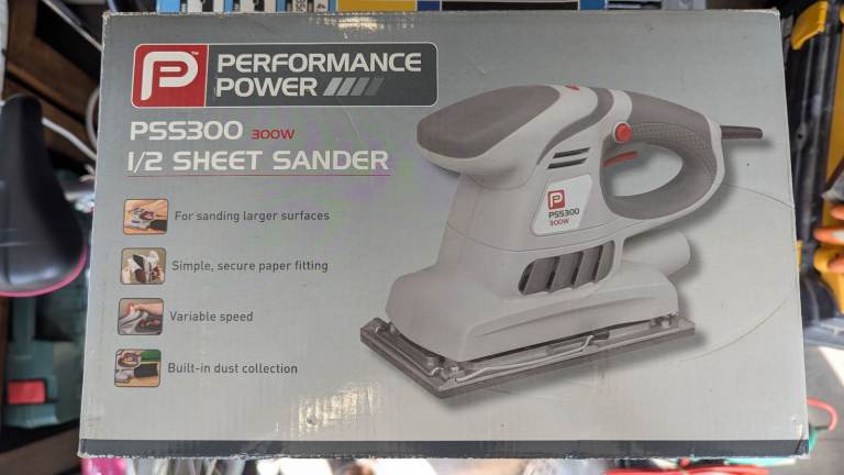 Electric sheet sander