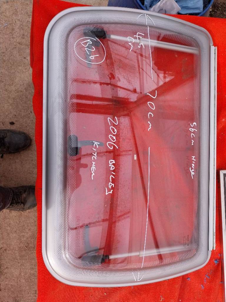 Bailey caravan kitchen window 