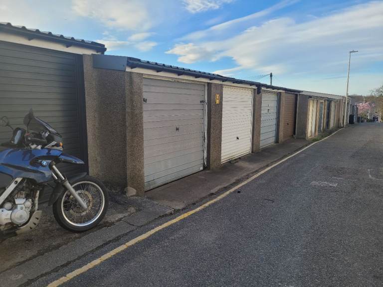 Lock up garage for rent, Mile End Lane, Midstocket, Aberdeen. Suitable for vehicle or other storage