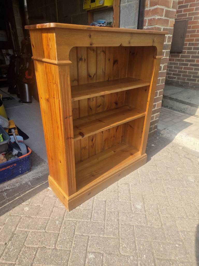 Antique Pine Bookcase